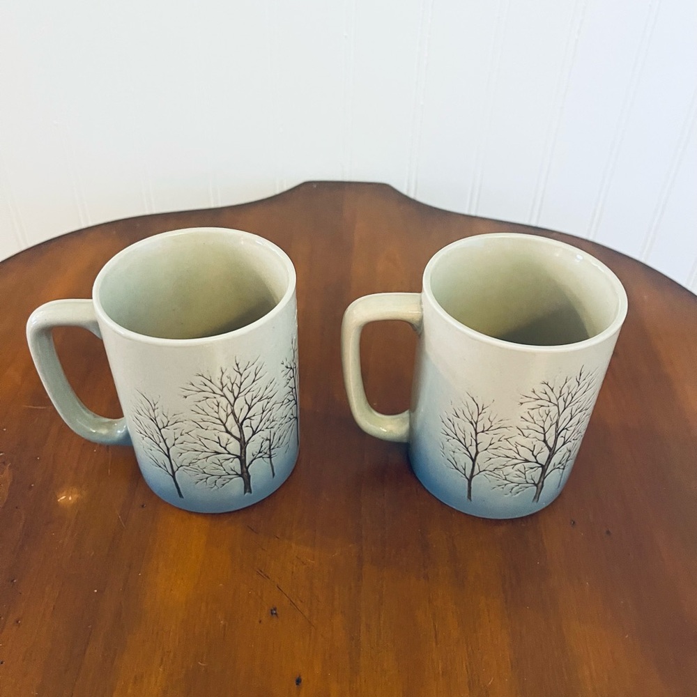Vintage Owl Coffee Mug Cups (2) - Picture 3 of 8